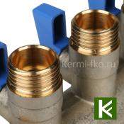 Коллектор никелированный STOUT SMB 6201 011203